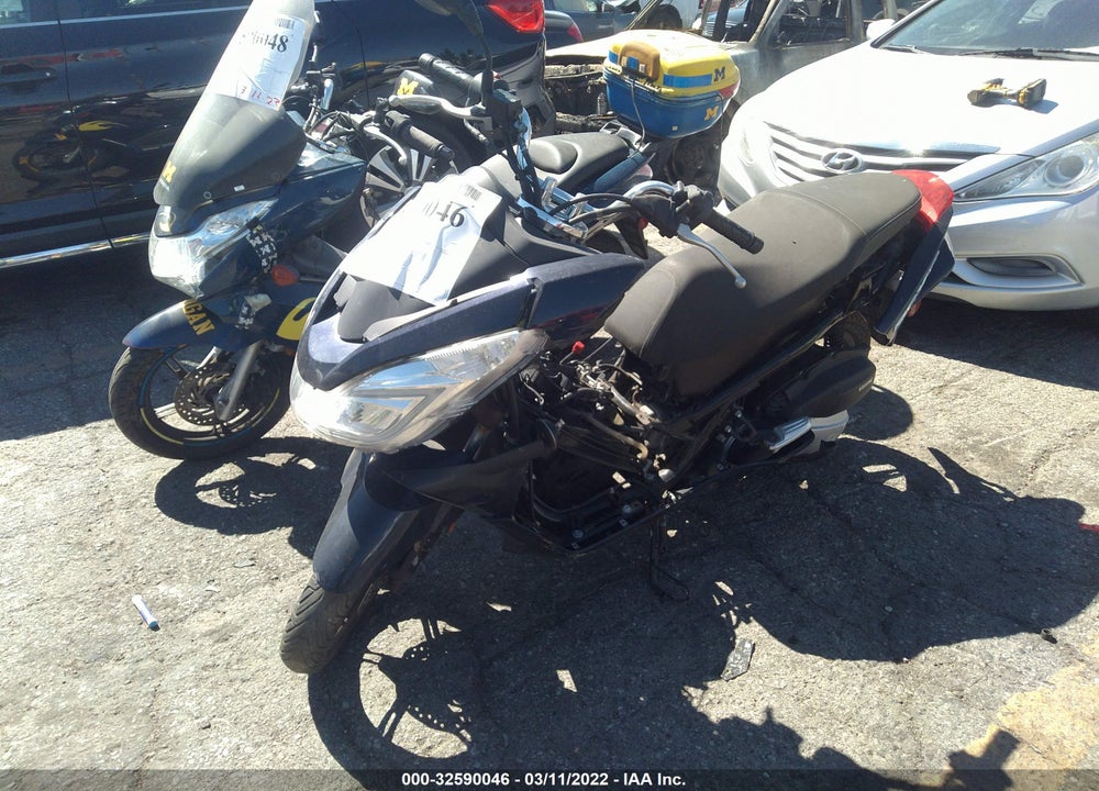 2018 HONDA PCX 150 VIN: RLHKF1807JY301868