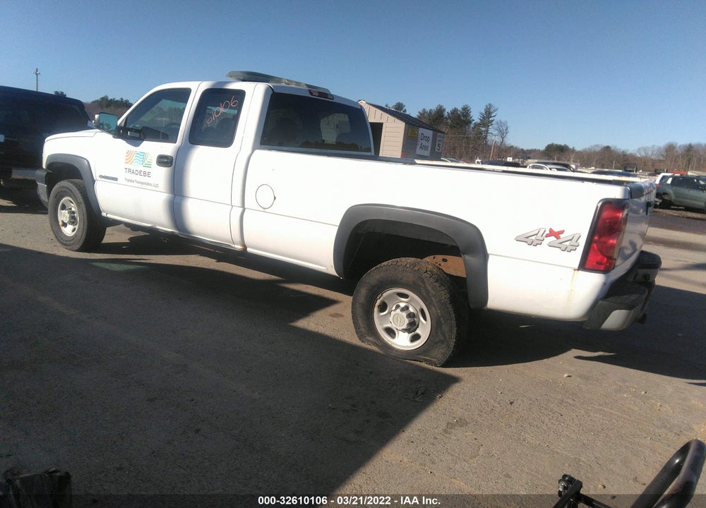 2006 CHEVROLET SILVERADO 2500HD WORK TRUCK VIN: 1GCHK29U46E107336