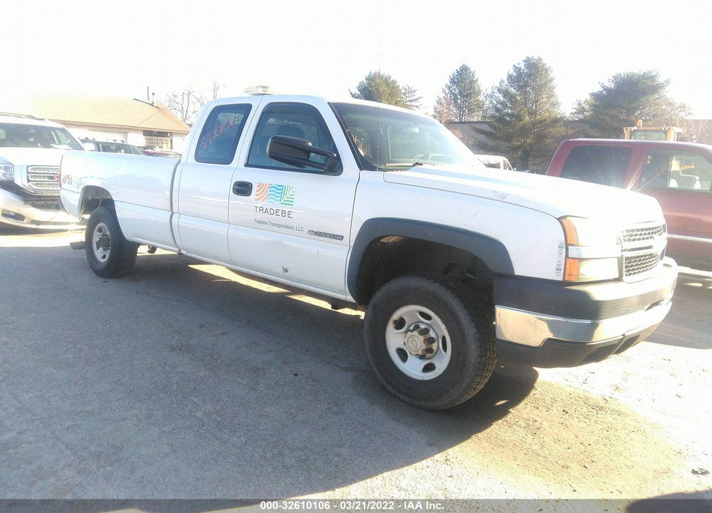 2006 CHEVROLET SILVERADO 2500HD WORK TRUCK VIN: 1GCHK29U46E107336