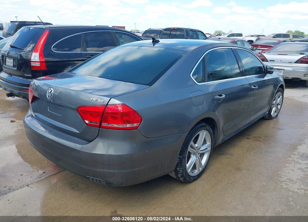2014 VOLKSWAGEN PASSAT 1.8T SE VIN: 1VWBS7A34EC050634
