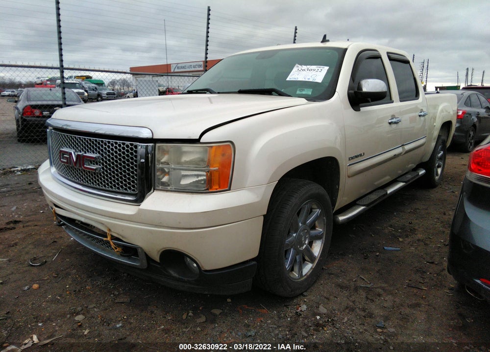 2010 GMC SIERRA 1500 DENALI VIN: 3GTRKXE25AG273016