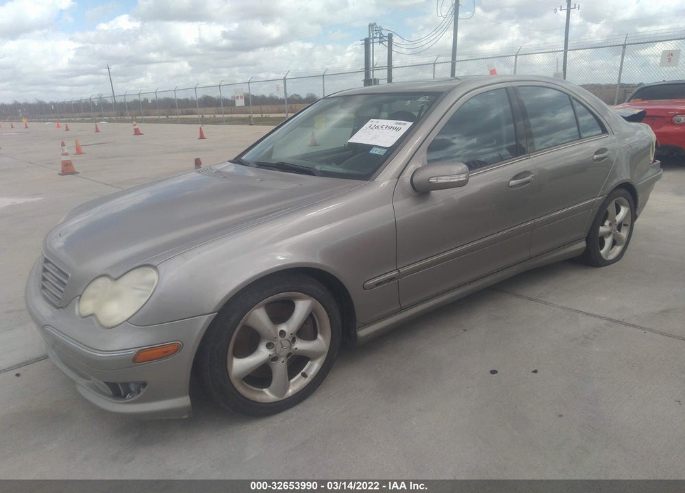 2006 MERCEDES-BENZ C 230 SPORT VIN: WDBRF52H26E020282