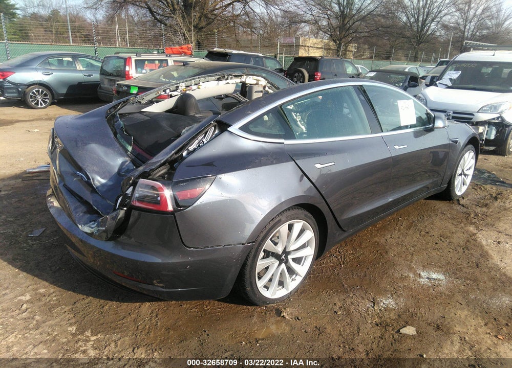 2020 TESLA MODEL 3 LONG RANGE DUAL MOTOR ALL-WHEEL DRIVE VIN: 5YJ3E1EB5LF646543