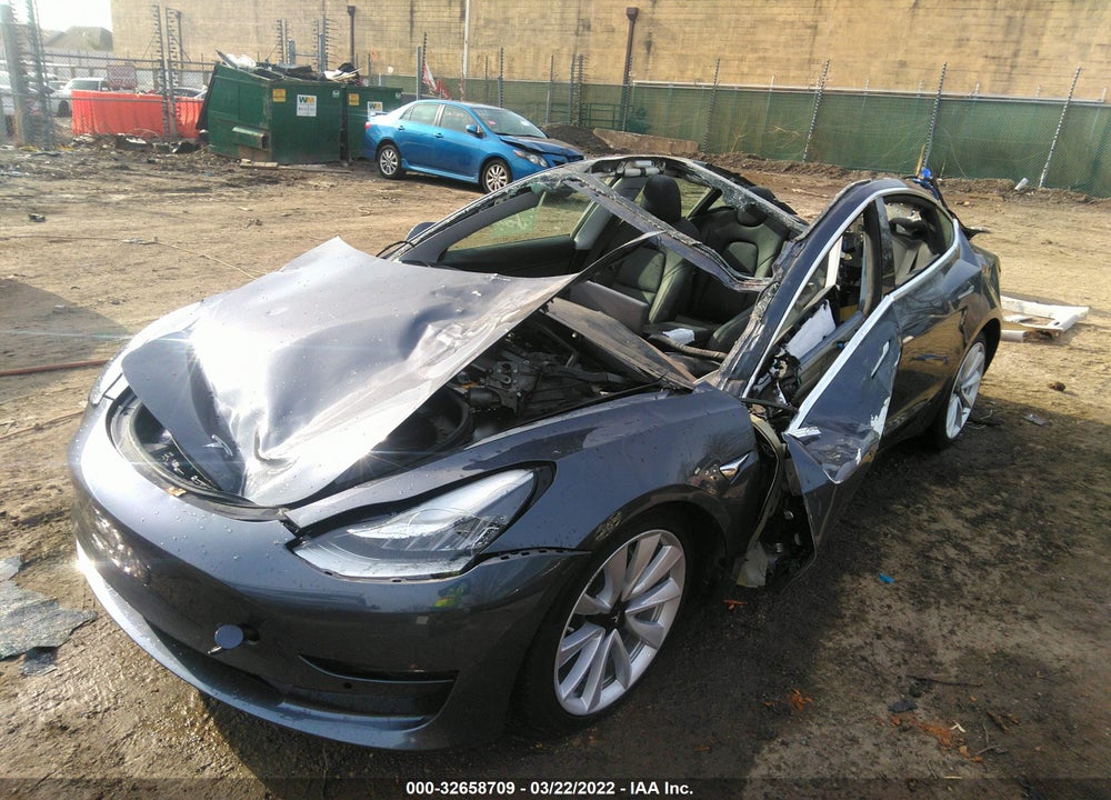 2020 TESLA MODEL 3 LONG RANGE DUAL MOTOR ALL-WHEEL DRIVE VIN: 5YJ3E1EB5LF646543