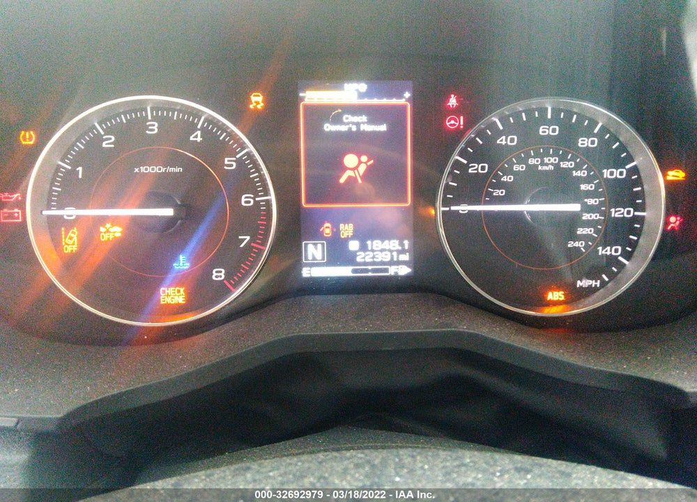 2019 SUBARU CROSSTREK VIN: JF2GTANC1K8383919
