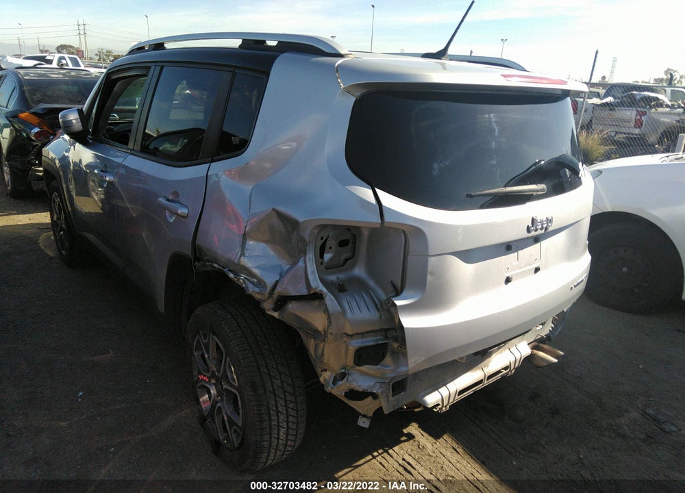 2016 JEEP RENEGADE LIMITED VIN: ZACCJADT3GPC77511