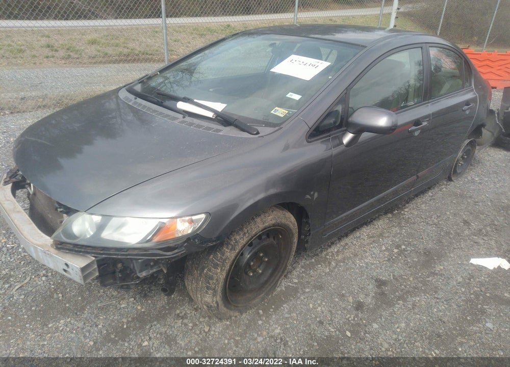 2009 HONDA CIVIC LX VIN: 2HGFA165X9H350150