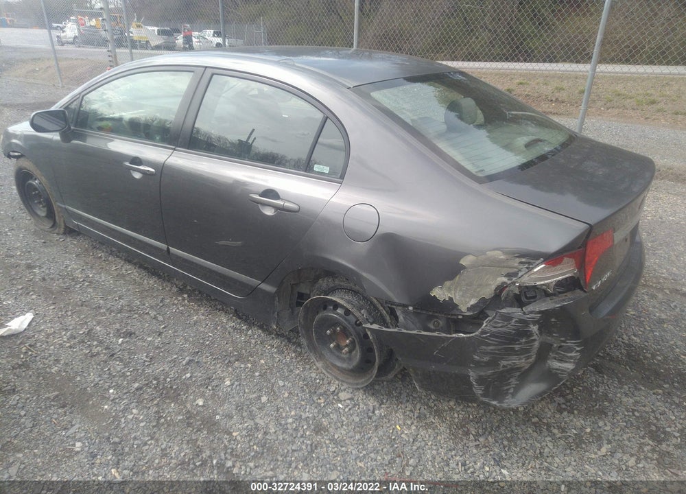 2009 HONDA CIVIC LX VIN: 2HGFA165X9H350150