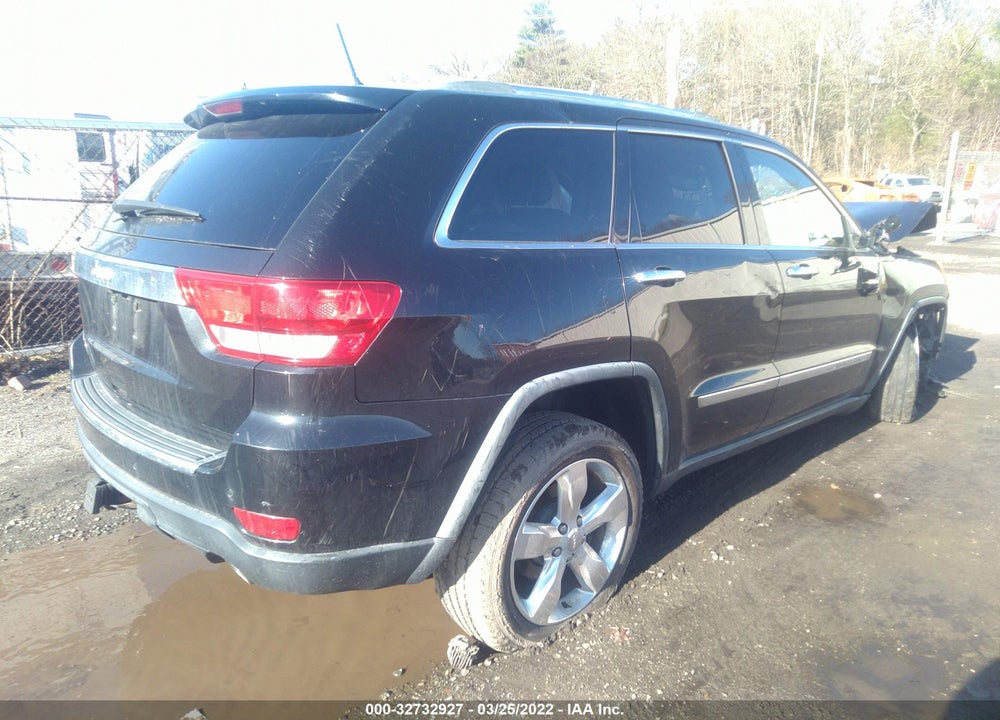 2011 JEEP GRAND CHEROKEE OVERLAND VIN: 1J4RR6GT5BC647053