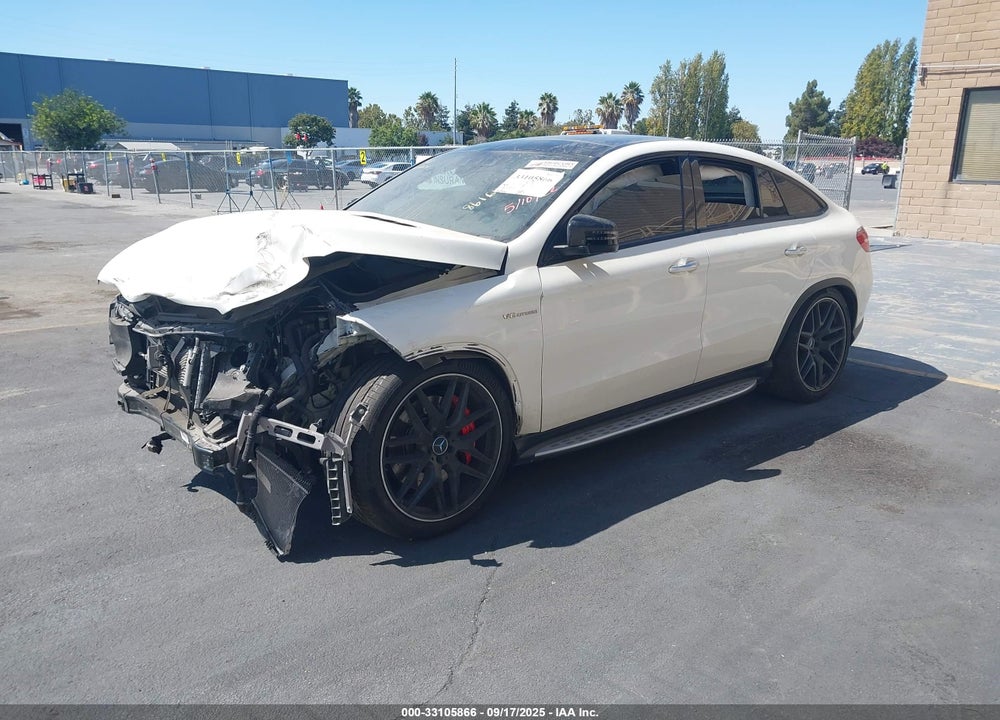 2019 MERCEDES-BENZ AMG GLE 63 COUPE S VIN: 4JGED7FB5KA128335