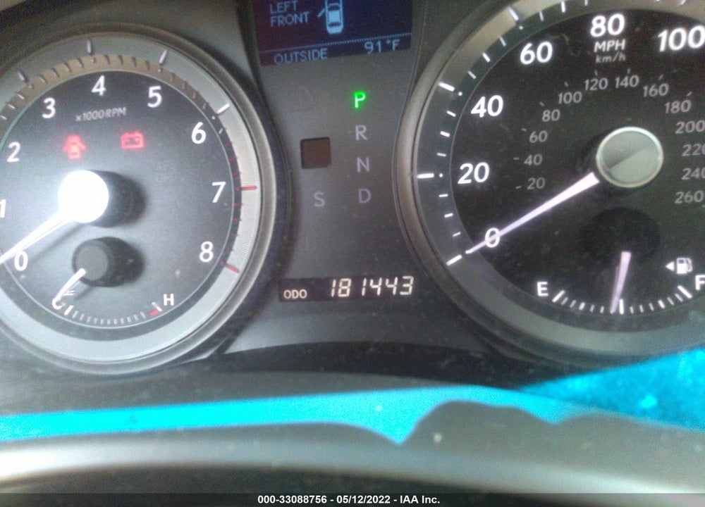 2008 LEXUS ES 350 VIN: JTHBJ46G582162240