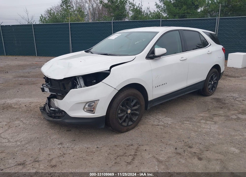 2018 CHEVROLET EQUINOX LT VIN: 2GNAXJEV2J6238183