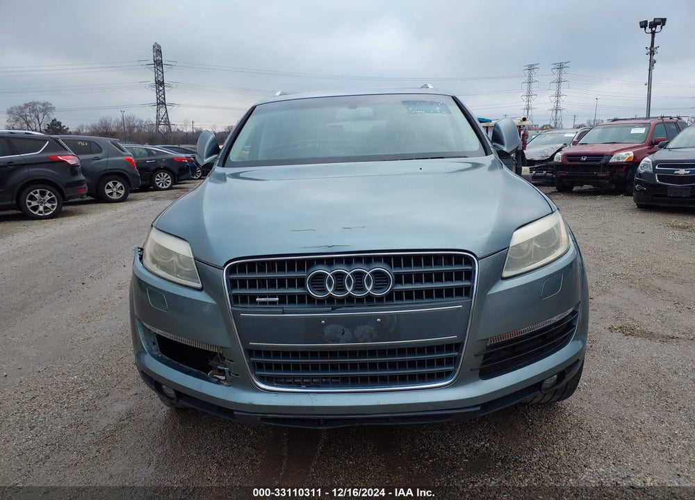 2007 AUDI Q7 3.6 PREMIUM VIN: WA1BY74L17D037974
