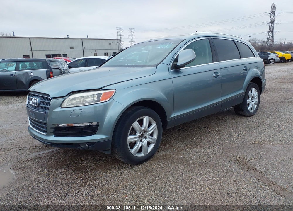 2007 AUDI Q7 3.6 PREMIUM VIN: WA1BY74L17D037974