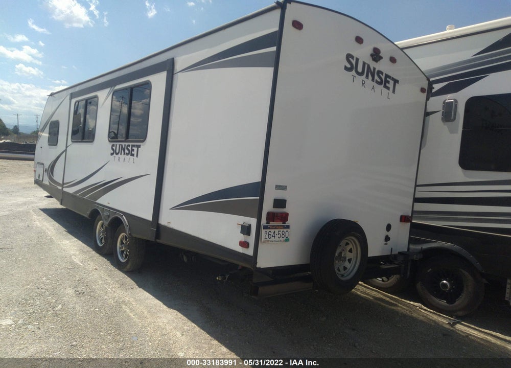 2018 SUNSET 253RB VIN: 4YDT25329J5353050