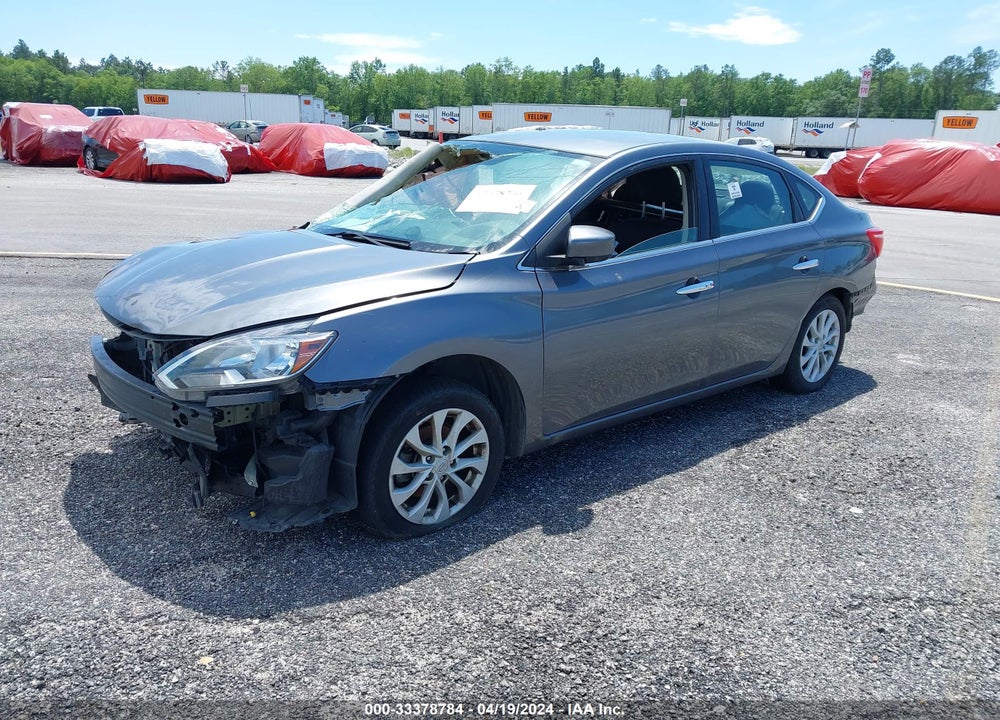 2019 NISSAN SENTRA SV VIN: 3N1AB7AP7KL610134