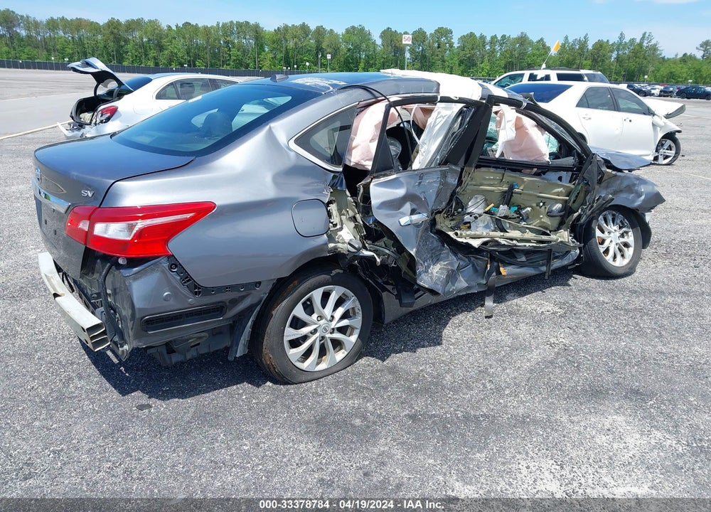 2019 NISSAN SENTRA SV VIN: 3N1AB7AP7KL610134