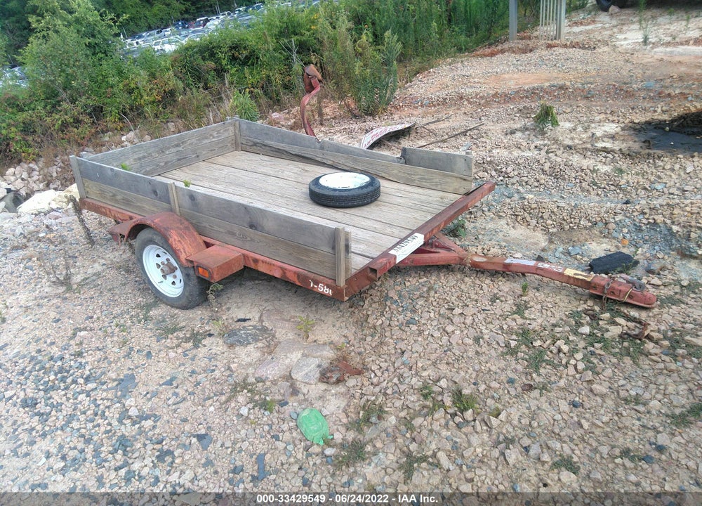 1996 TRAILER --- VIN: 1628442483