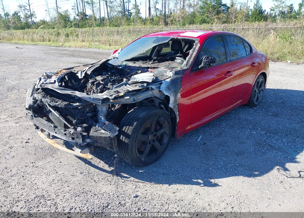 2017 ALFA ROMEO GIULIA RWD VIN: ZARFAEBN4H7533085
