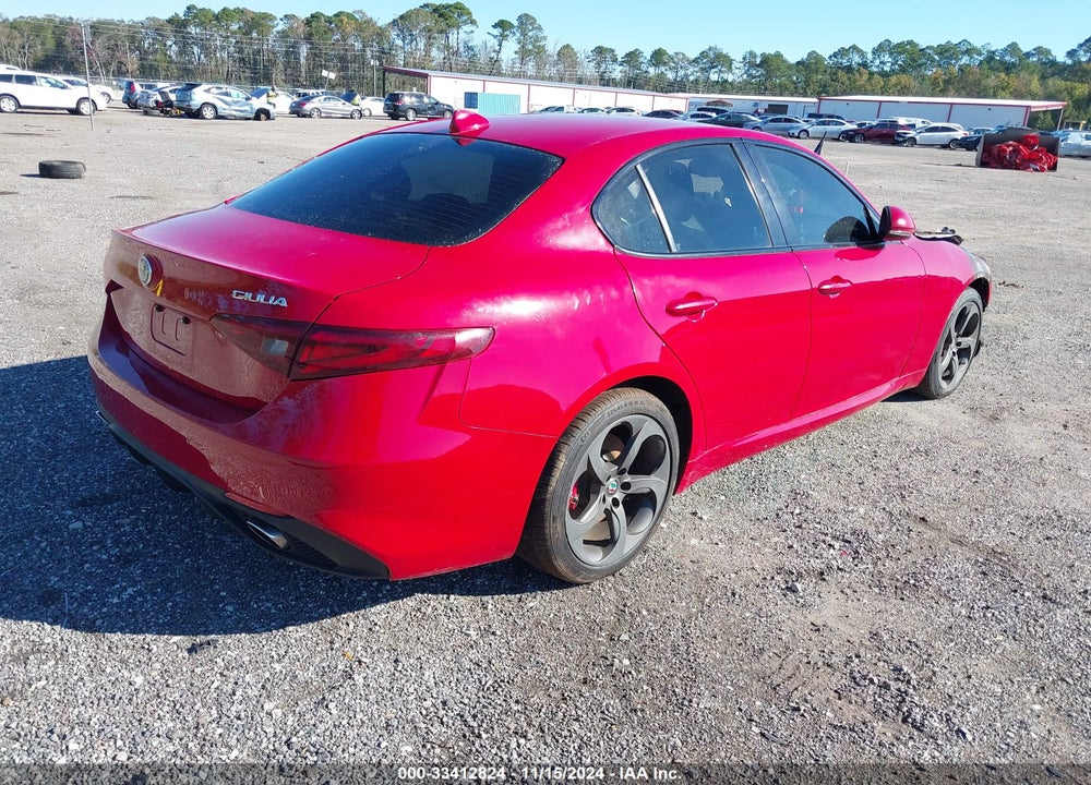 2017 ALFA ROMEO GIULIA RWD VIN: ZARFAEBN4H7533085