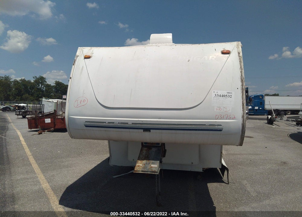 2002 KEYSTONE COUGAR VIN: 4YDF2762X22031752
