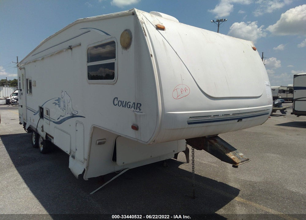2002 KEYSTONE COUGAR VIN: 4YDF2762X22031752