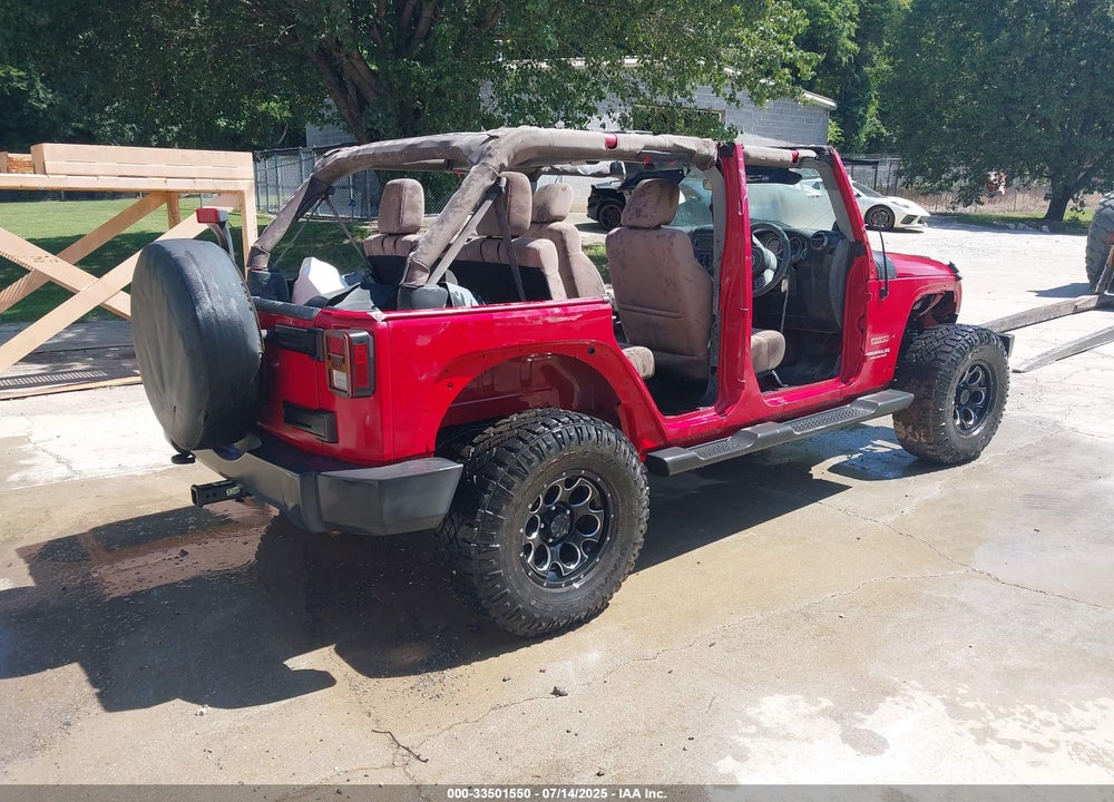 2011 JEEP WRANGLER UNLIMITED VIN: 1J4BZ3H17BL590688