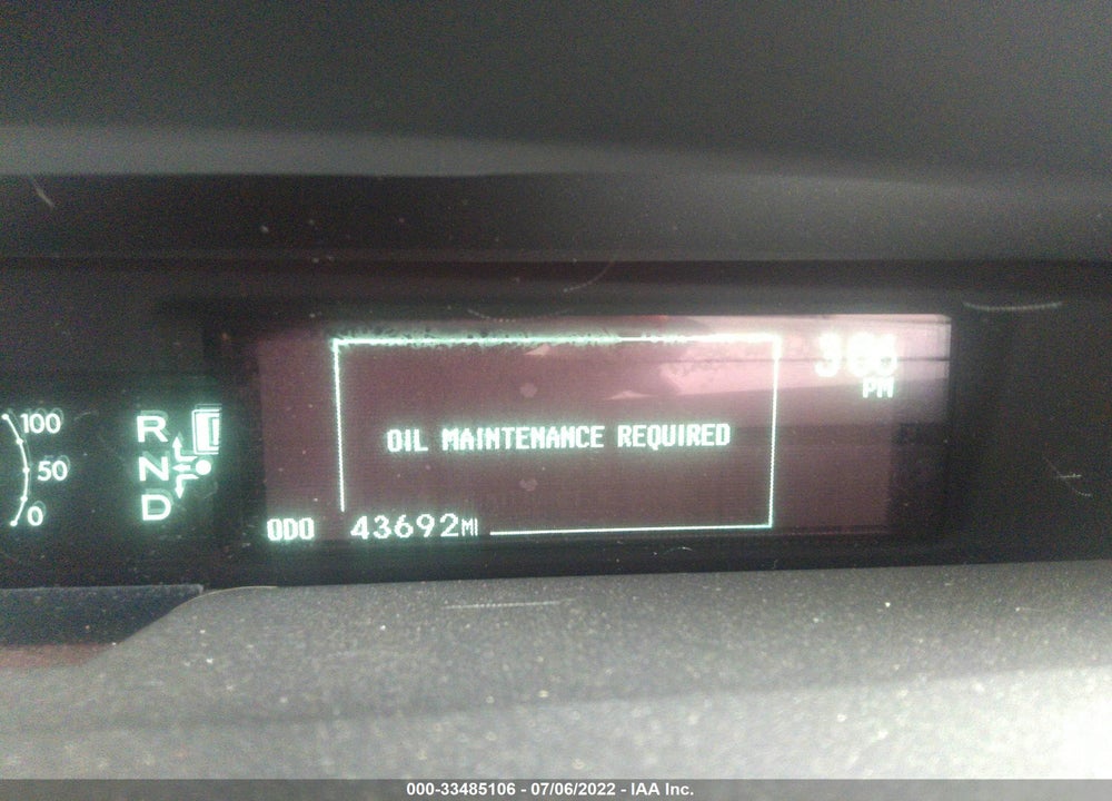 2010 TOYOTA PRIUS III VIN: JTDKN3DUXA0076755