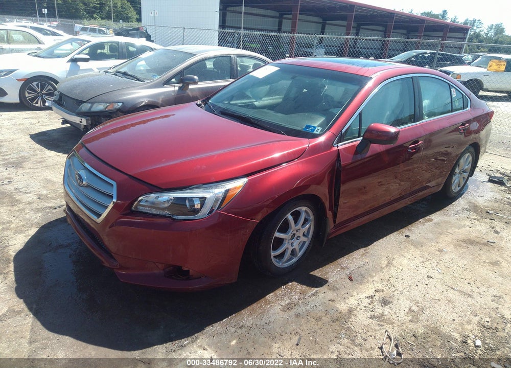 2015 SUBARU LEGACY 2.5I PREMIUM VIN: 4S3BNBE61F3014595
