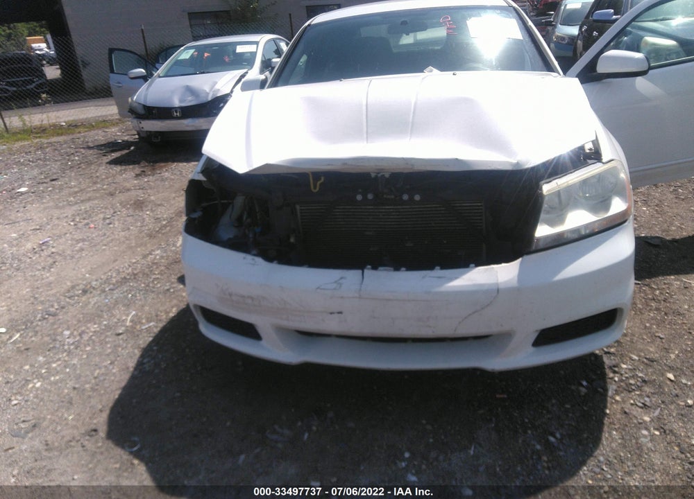 2012 DODGE AVENGER SXT VIN: 1C3CDZCBXCN146968