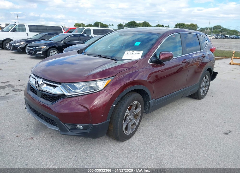 2019 HONDA CR-V EX VIN: 7FARW1H54KE022359