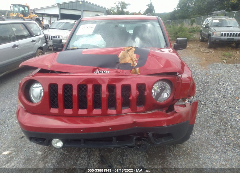 2016 JEEP PATRIOT SPORT SE VIN: 1C4NJRBB6GD717995