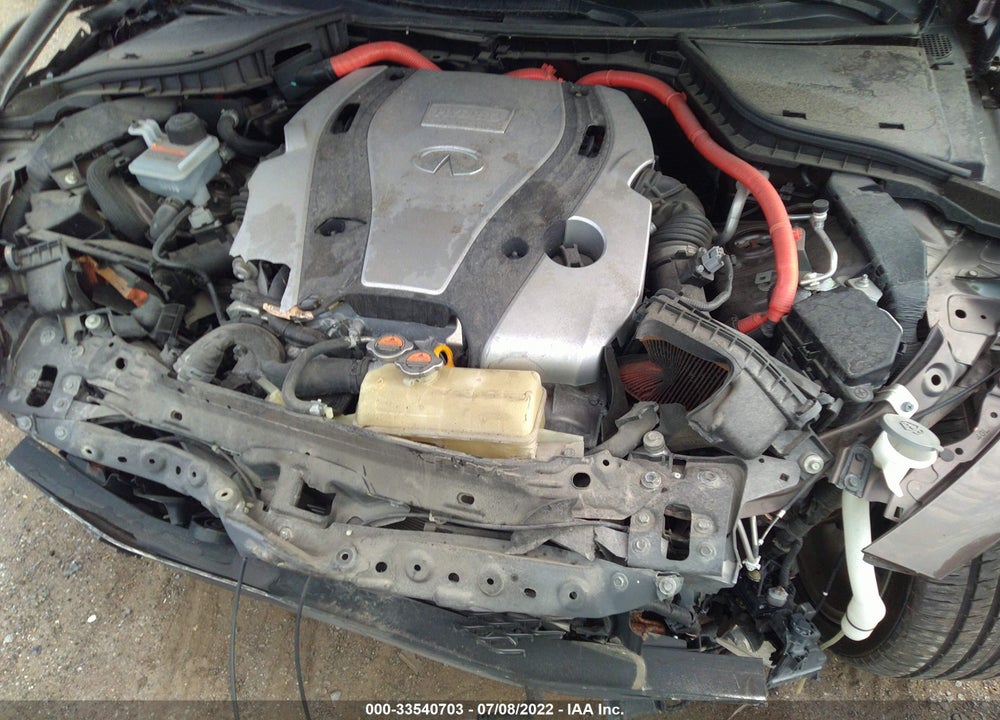 2014 INFINITI Q50 HYBRID SPORT VIN: JN1AV7AR1EM700060