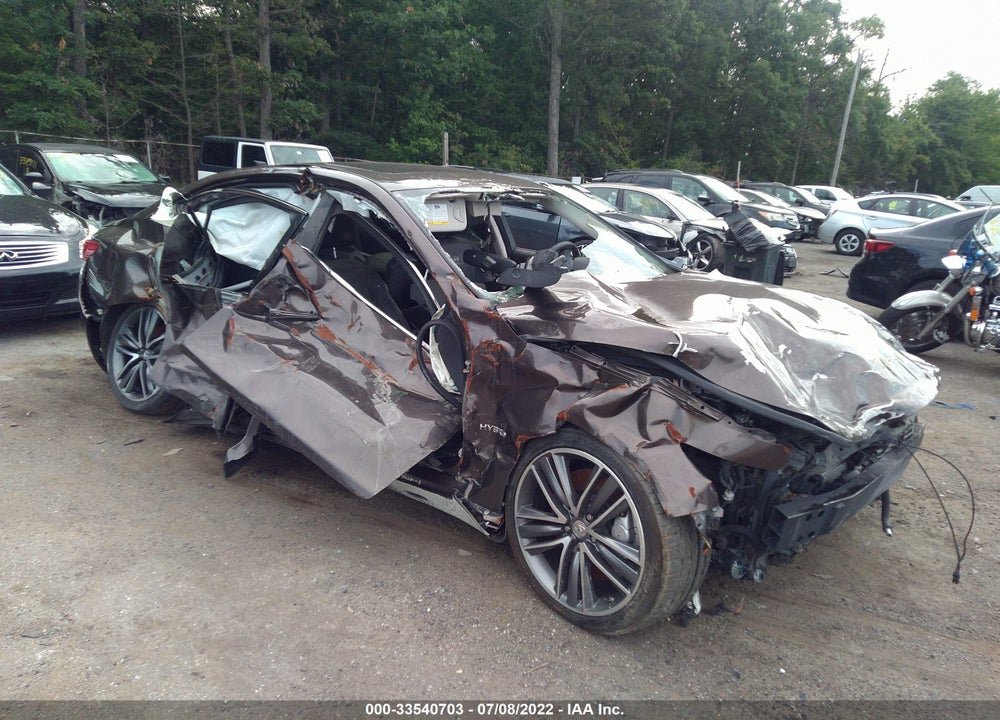 2014 INFINITI Q50 HYBRID SPORT VIN: JN1AV7AR1EM700060