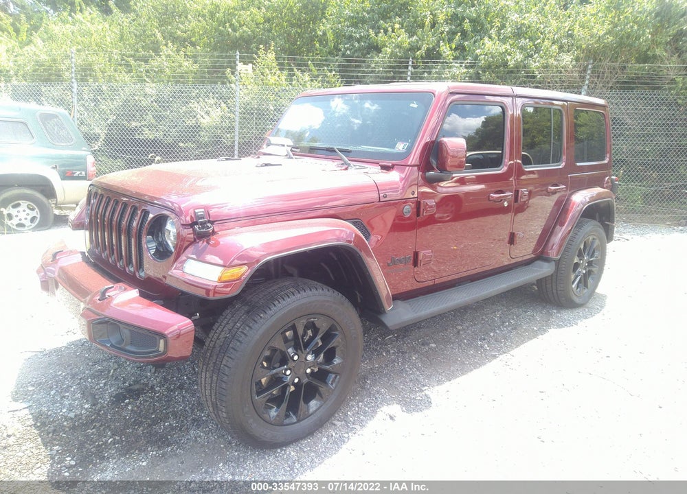 2021 JEEP WRANGLER UNLIMITED HIGH ALTITUDE 4X4 VIN: 1C4HJXEM2MW588247