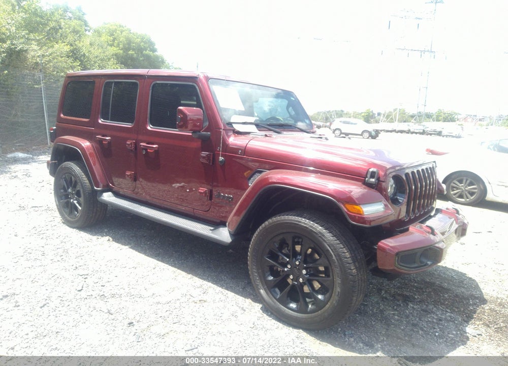 2021 JEEP WRANGLER UNLIMITED HIGH ALTITUDE 4X4 VIN: 1C4HJXEM2MW588247