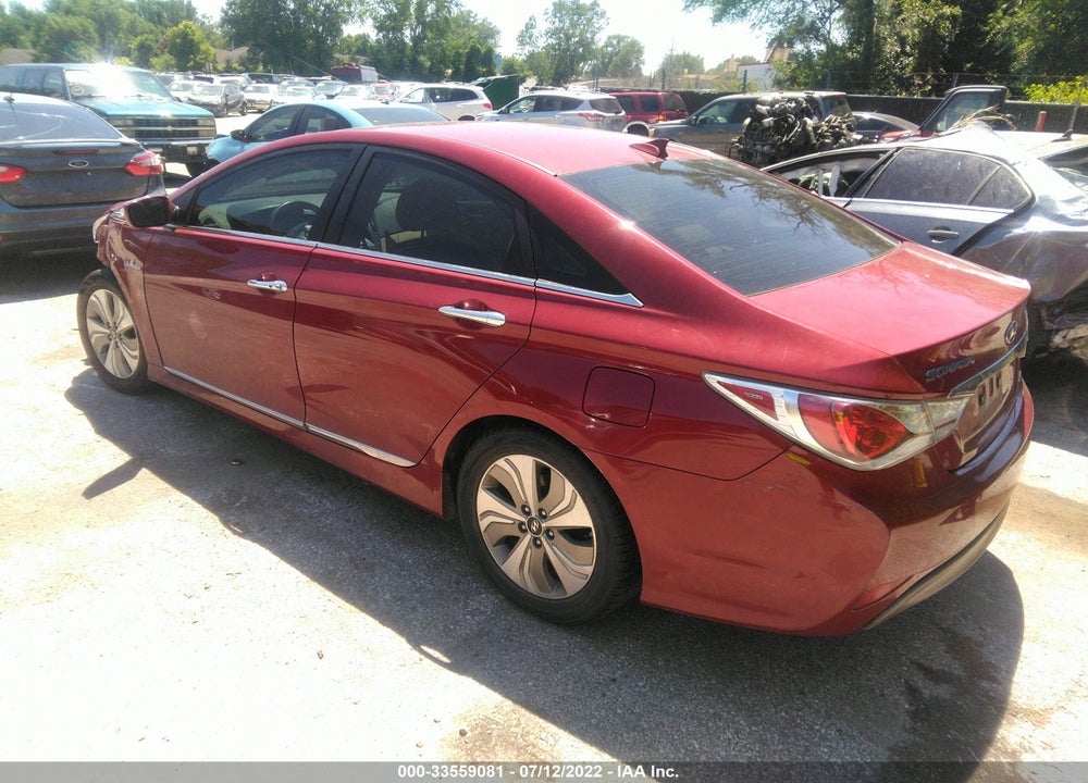 2013 HYUNDAI SONATA HYBRID LIMITED VIN: KMHEC4A43DA099964