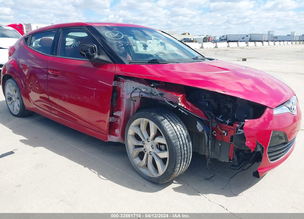 2013 HYUNDAI VELOSTER VIN: KMHTC6AD2DU171593