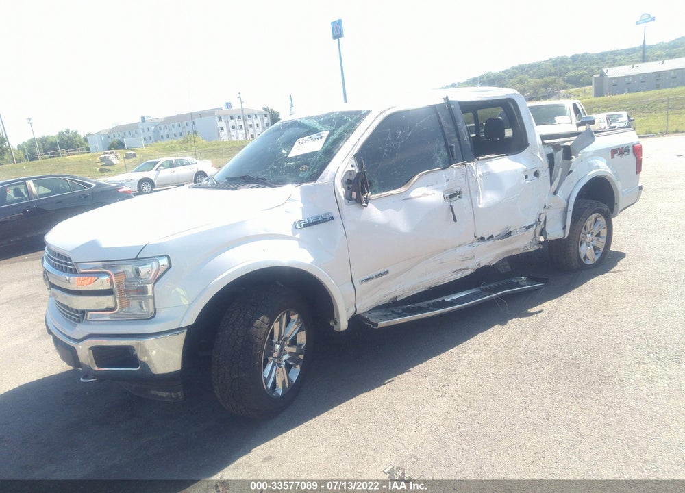2018 FORD F-150 LARIAT VIN: 1FTFW1E13JFD96116