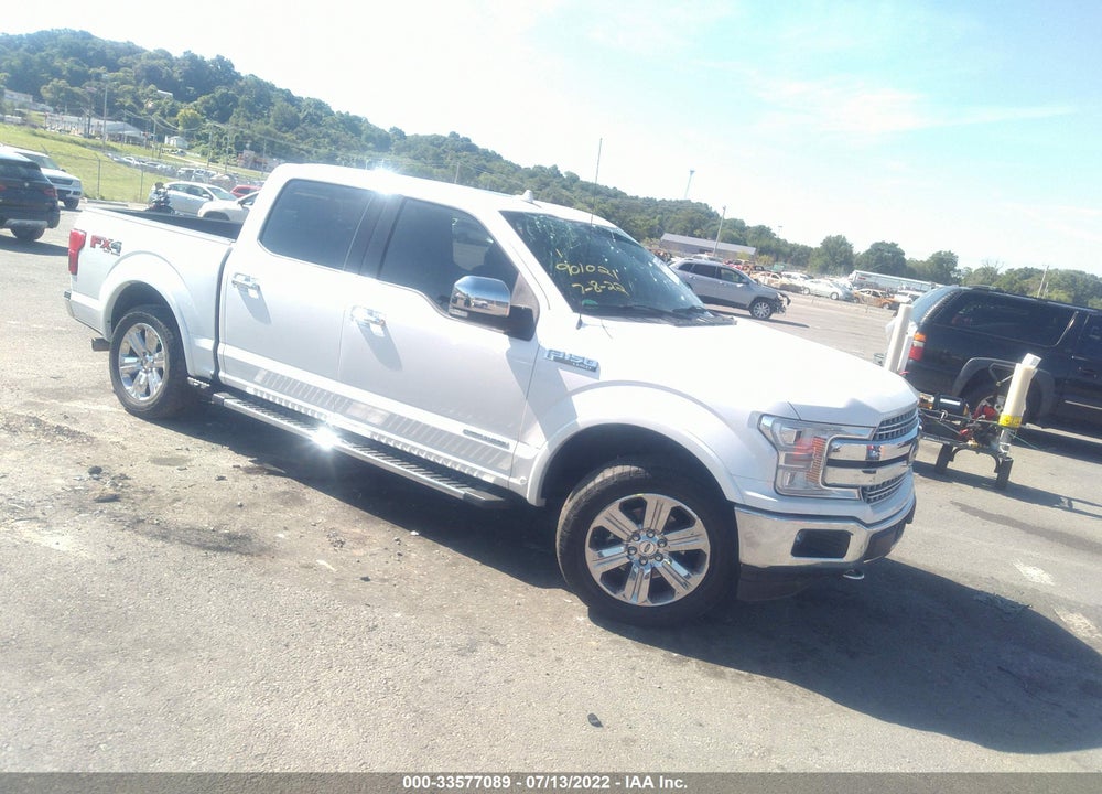 2018 FORD F-150 LARIAT VIN: 1FTFW1E13JFD96116