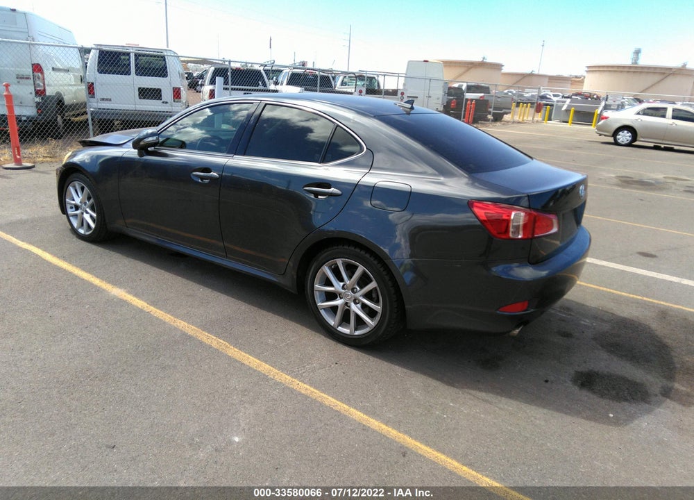 2011 LEXUS IS 250 VIN: JTHBF5C22B5142775