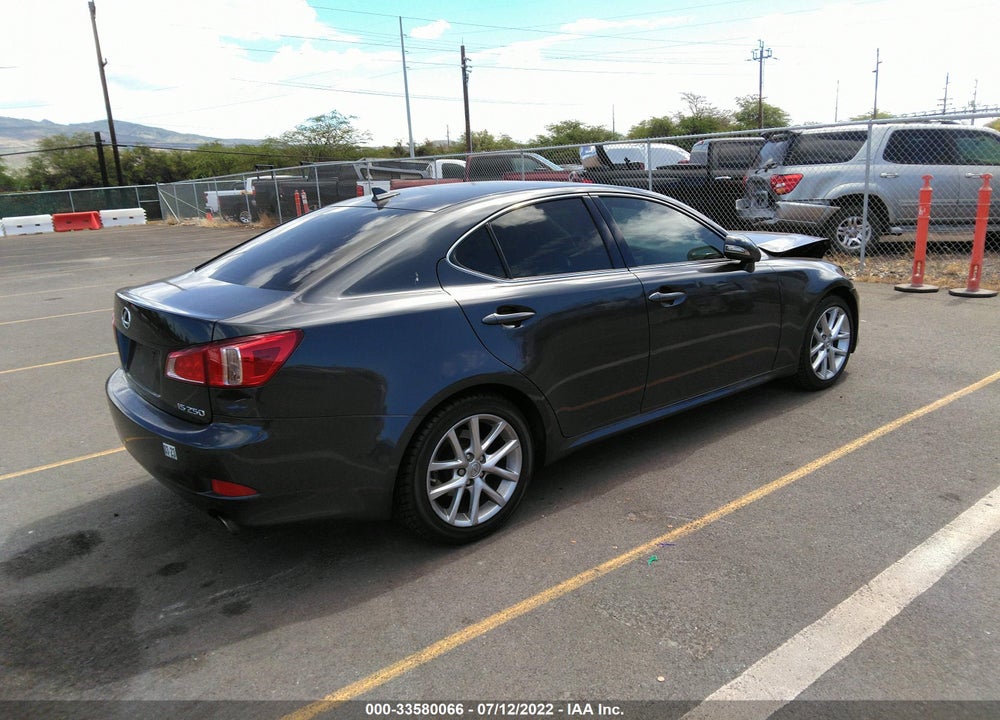 2011 LEXUS IS 250 VIN: JTHBF5C22B5142775