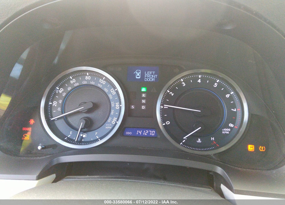2011 LEXUS IS 250 VIN: JTHBF5C22B5142775