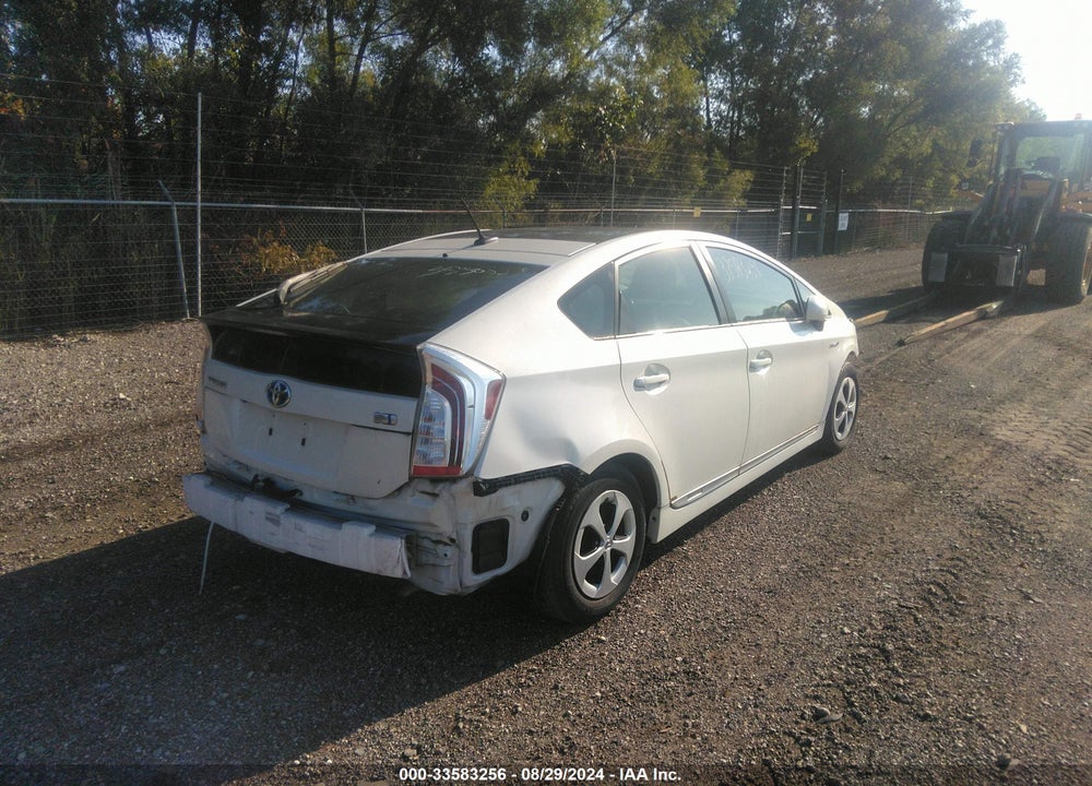 2012 TOYOTA PRIUS FOUR VIN: JTDKN3DU1C1557006