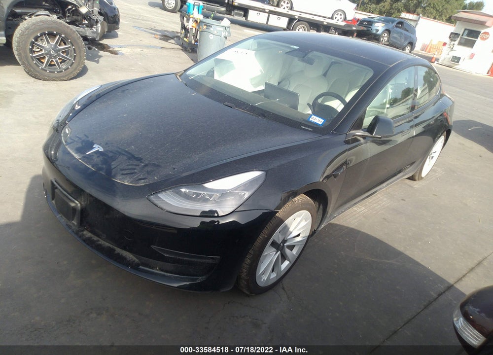 2021 TESLA MODEL 3 STANDARD RANGE PLUS REAR-WHEEL DRIVE VIN: 5YJ3E1EA2MF047821