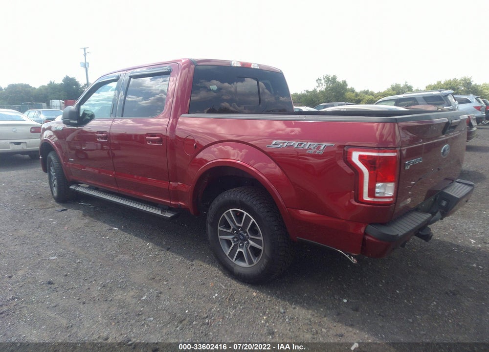 2017 FORD F-150 XLT VIN: 1FTEW1EP4HFC12201