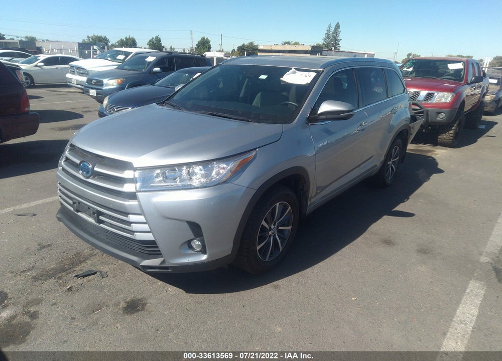 2017 TOYOTA HIGHLANDER HYBRID XLE VIN: 5TDJGRFH6HS026872
