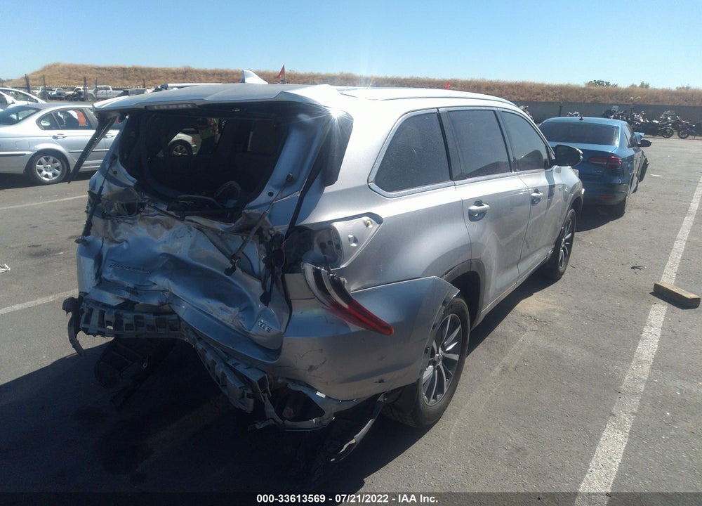 2017 TOYOTA HIGHLANDER HYBRID XLE VIN: 5TDJGRFH6HS026872