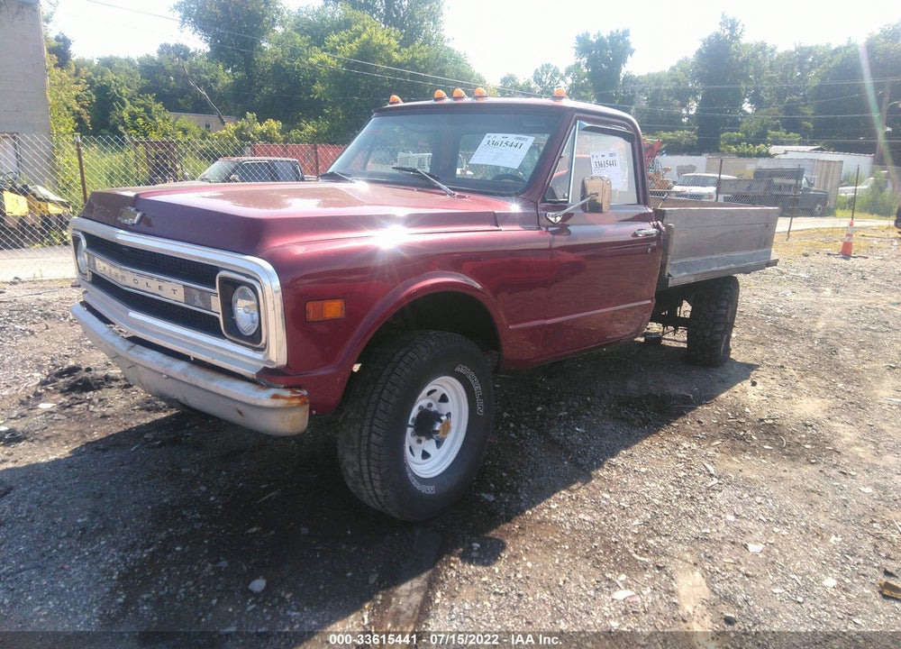 1972 CHEVROLET CK20 PICKUP VIN: CKE142B114078