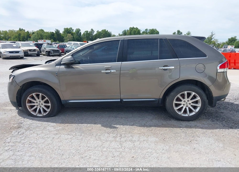 2012 LINCOLN MKX VIN: 2LMDJ6JK8CBL10000